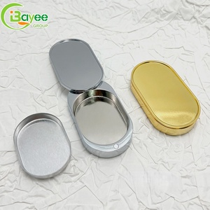 Boîtier Magnétique de Luxe pour Parfum Solide – Étui Compact en Métal pour Cosmétiques – Pot en Métal Premium pour Cosmétiques - Product Image 1
