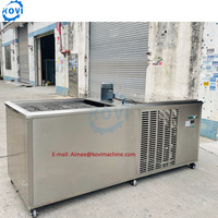 Bloc de glace professionnel de capacité quotidienne 1T faisant la machine Machine automatique de fabricant de briques de glace Machine à glace de bloc de Production élevée