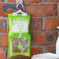 Sachet désodorisant suspendu 2025, absorbant d'humidité jetable au chlorure de calcium 220g, déshumidificateur écologique pour armoire