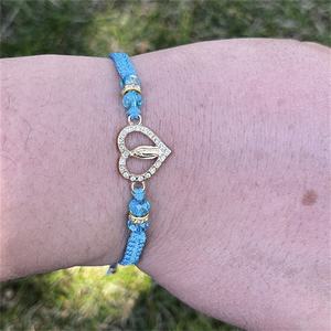 Pulseras hechas a mano de la Virgen María, para hombres y mujeres, para rezar, con forma de corazón - Product Image 5
