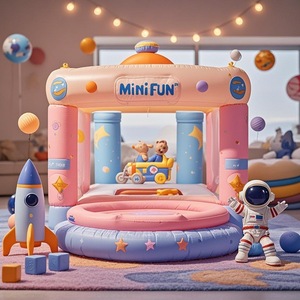 Trampolín inflable portátil personalizado, casa que rebota, fiesta para niños, Castillo de salto con accesorio de soplador - Product Image 2