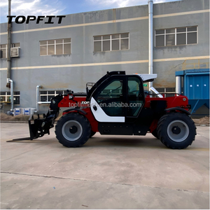 Cargador Telescópico TOPFIT TR735 con Motor Diésel, Cargador de Ruedas Telescópico con Cucharón 4x4 de Alta Eficiencia - Product Image 5