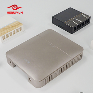 Heruiyun điện tử vỏ nhựa nhà ở tùy chỉnh <span class=keywords><strong>CNC</strong></span> chính xác gia công ABS nguyên mẫu nhanh chóng Mock up phay dịch vụ - Product Image 5