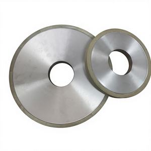 יהלום שחיקה גלגל עץ סיבוב צורה שטוח פנים מכסה מכסה ליטוש חידוד - Product Image 2