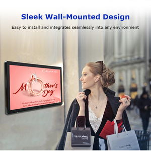 Monitor de Publicidad LCD HD de 21.5 Pulgadas con Android, para Montaje en Pared, Señalización Digital para Tiendas Minoristas y Centros Comerciales - Product Image 1