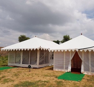 Nuevo diseño elegante de tienda de campaña Suiza blanca para decoración de lona al aire libre de estilo romántico indio para bodas y fiestas - Product Image 1