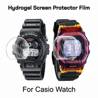 Film de protection d'écran en hydrogel en gros pour montres Casio, découpe personnalisée pour toutes les séries G-SHOCK GA-2100 GA-110 DW-5600 F-91W AE-1200