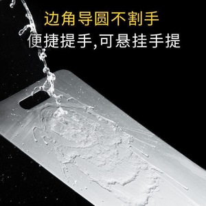Stainless Steel Cutting Board Set 3Pcs Rectangle SUS304 Kitchen Grade Dishwasher Safe - Product Image 5