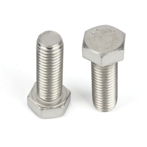 Suministro Directo de Fábrica, Pernos y Tuercas Resistentes a la Corrosión DIN933, Acero Inoxidable 316 A4-80, Perno Hexagonal de Rosca Completa - Product Image 1