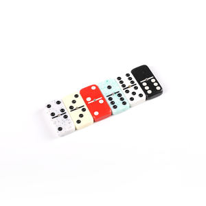 Precios directos de fábrica para <span class=keywords><strong>pedidos</strong></span> al por mayor Dominó de melamina empaquetado en juegos de mesa de caja de plástico - Product Image 3