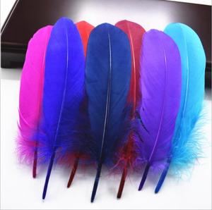 Plumes d'oie en vrac, nettoyées et désinfectées, pour masques de carnaval, design de mode et bijoux DIY - Product Image 6
