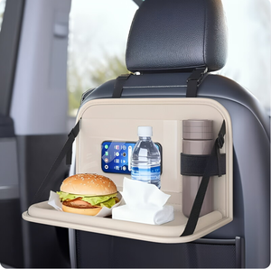 Table pliante universelle pour siège arrière de voiture, plateau pliable pour SUV/MPV/Van, bureau multifonctionnel pour <span class=keywords><strong>enfants</strong></span>, bureau, repas - Product Image 2