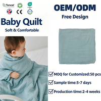 Ventes en gros de couvertures pour bébés en fibre de bambou haute densité pour nouveau-nés et enfants, super douces, imprimées d'animaux, respirantes, antibactériennes