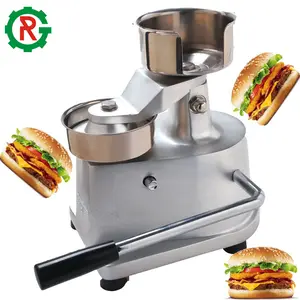 Máquina para hacer hamburguesas y hamburguesas