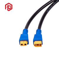 Connecteur de batterie en cuivre plaqué nylon 12V XT60 XT90 étanche IP68 mâle femelle, fiche banane, prise fusil, aérospatiale, FPC, UHF, PCB