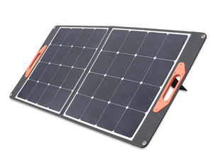 Panel Solar Plegable Mono Portátil con Tecnología ETFE, Cargador Solar de 110w 18v, Panel Solar Plegable de 2 Pliegues para Acampar al Aire Libre - Product Image 3