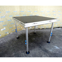 Scène portable pour événements en plein air, structure en aluminium, système de scène pour événements