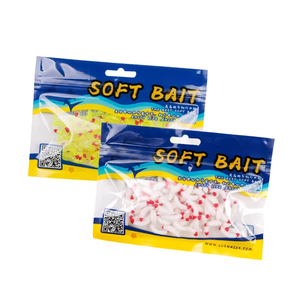 TGD Meilleures 100 leurres de pêche en plastique parfumés de 30 mm, larves souples, larves de coléoptères, vers lumineux pour la pêche au <span class=keywords><strong>saumon</strong></span>, au crappie et en rivière - Product Image 4