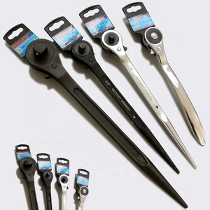 Mango de <span class=keywords><strong>Llave</strong></span> de trinquete potente de buena calidad, cabeza cuadrada de 1/2 pulgadas, trinquete trasero de <span class=keywords><strong>doble</strong></span> cabeza - Product Image 5