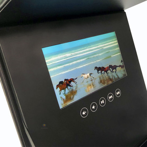 กล่องแสดงวิดีโอ LCD ขนาด7นิ้วทำด้วยมือสุดหรูก<span class=keywords><strong>ล</strong></span>่องของขวัญสำหรับเป็นของขวัญ - Product Image 2