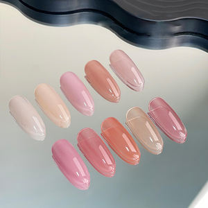 Rouge à lèvres AILANUO 36 couleurs, couleur pêche, avec étiquette personnalisée gratuite pour OEM/ODM. Série unique de vernis à ongles en poudre de lait. - Product Image 1