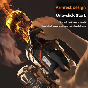 Pistolet à eau électrique Gatling pour adultes, nouveau pistolet à eau avec lumière LED, jouets d'été pour l'extérieur - Product Image 6