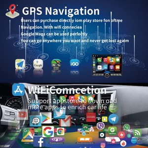Radio Estéreo Inalámbrico para Auto de 13.1 Pulgadas, Pantalla Táctil HD de 2000x1200, GPS, Amplificador, Carplay, Android Auto, Reproductor de Video, Espejo Retrovisor - Product Image 5