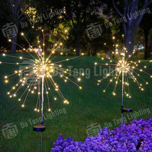 Luces LED Decorativas Tipo Fuegos Artificiales para Eventos Nocturnos y Parques Turísticos, Iluminación Festiva - Product Image 3