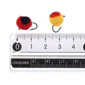 8mm 10mm Colores sintético volar atando Material de pesca huevos de mosca <span class=keywords><strong>Roe</strong></span> imitar trucha salmón pescado cebo Natural Señuelos de Pesca - Product Image 4