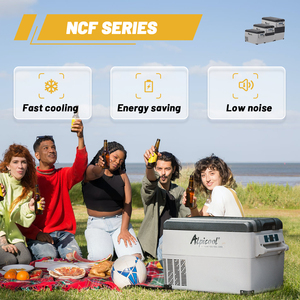 Alpicool NCF45, enfriador portátil para acampar, AC DC, nevera de doble uso, compresor de 12V, congelador eléctrico, <span class=keywords><strong>refrigerador</strong></span> de gran oferta para exteriores - Product Image 3