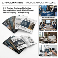 Impression de brochures marketing personnalisées pour entreprises, livrets agrafés et impression de catalogues d'entreprise de luxe pour l'image de marque des entreprises