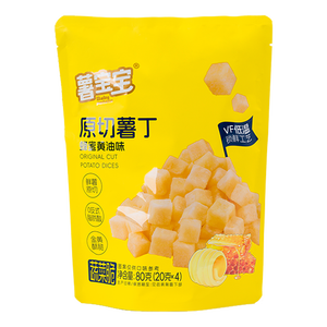 Super Cranch, Cubos de Patata, Snacks Chinos Más Vendidos, Cubos de Patata con Sabor <span class=keywords><strong>a</strong></span> Miel y Mantequilla, Proceso VF - Product Image 5