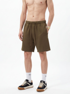 OEM Wholesale Men Vintage Washed Sweat Shorts TKAN7731 Custom Logo Blank Heavyweight Cotton Y2K Unisex Streetwear Summer Shorts - Product Image 2