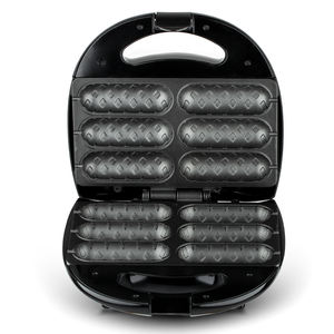 Máquina para hacer perros de maíz RAF de 750W, aparato eléctrico para gofres de perros calientes, revestimiento antiadherente, calefacción de doble cara, diseño compacto, fácil uso en la cocina - Product Image 3