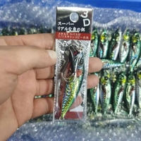 Haut droit JIG1226 7g ~ 200g petit gabarit magique réaliste peinture eau salée gabarit pêche gabarit leurre pêche en haute mer leurres