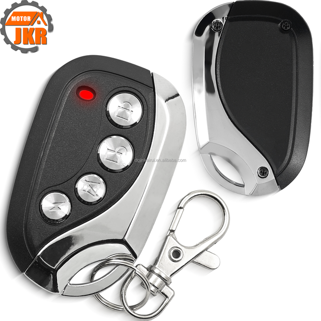 Advanced Performance 433MHz RF Key Fob Transmitter 4CH Multi-Channel Remote Control for Automated Gate & Smart Home Use