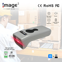 Escáner de Códigos de Barras 2D H-1801, Mini, Inalámbrico 2.4G, Portátil, Lector de Códigos 1D, 2D, QR, Data Matrix, PDF417, Tamaño A4, en Stock