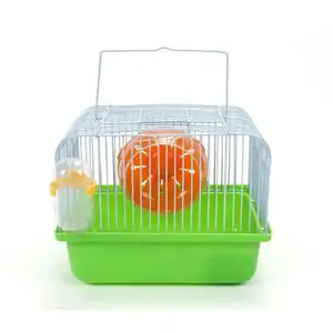 Les fabricants fournissent une cage carrée ronde pour hamster de type maison