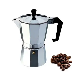 伟大风味浓咖啡的制造商经典意大利风格 Moka 锅咖啡炉灶