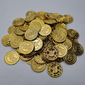 Pièce de jeu artificielle Pirates <span class=keywords><strong>des</strong></span> Caraïbes 100 Yuan Valeur faciale Pièce de chasse au trésor en plastique avec garantie d'un an - Product Image 4