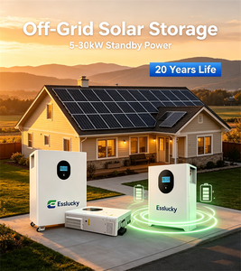 Sistema Completo de Energía Solar de 5kw, 5000w Fuera de la Red, Kit de Generador con Baterías de 10kw, 4kw, 15kw, 30kw - Product Image 6