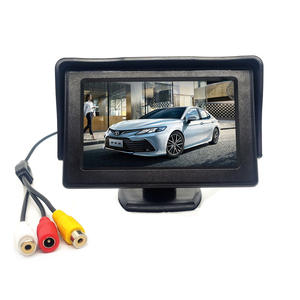 4.3 Inch TFT DC9V-36V Car <strong>Monitor</strong> <strong>Reversing</strong> Parking HD Display <strong>LCD</strong> 16:9 Color Rear View Screen Dual Channel Video Input Desktop - Product Image 3
