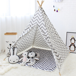 Enfants jouer en plein air un cadre grande toile pour bébé indien camping suspendu étagère <span class=keywords><strong>tipi</strong></span> tentes à vendre - Product Image 2