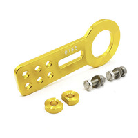 JDMotorsport88 Crochet de remorquage avant universel pour voiture de course en aluminium anodisé CNC T6061 JDM