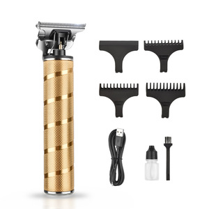 Dsp Dan Song Cordless Electric Hair Clipper Stainless Steel Blade Li Ion Battery Household <b>All</b> <b>In</b> <b>One</b> Set With Combs And Charger - Product Image 1