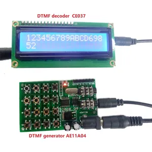 AE11A04 1234567890ABCD Dual Tones DTMF Generator Encoder Transmitter Module 3.5mm Jack Socket