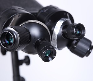 Telescopio y Binoculares de <span class=keywords><strong>Visión</strong></span> <span class=keywords><strong>Nocturna</strong></span> HD Impermeables de Grado Superior 25x100 de <span class=keywords><strong>Largo</strong></span> <span class=keywords><strong>Alcance</strong></span> con Prisma Bak4, Construcción Metálica y Acabado Negro - Product Image 2