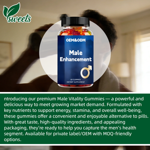 कस्टम पुरुष वृद्धि जीवन शक्ति पूरक पुरुषों के ऊर्जा प्रदर्शन गummies प्राकृतिक हर्बल सूत्र प्रजनन समर्थन प्रतिरक्षा वयस्क - Product Image 5