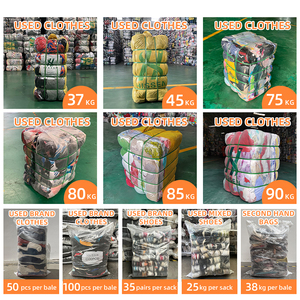 Groothandel Zomer Gebruikt Kledingbalen 45kg 100kg Premium Friperie En Gros Gemengde Tweedehands Kleding voor Haïti Gebruikt Kleding Leverancier - Product Image 3