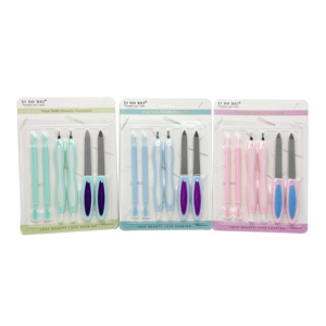 Commercio all'ingrosso professionale per unghie salone di bellezza a bassa quantità di personalizzazione Private Label Nail tool <span class=keywords><strong>Set</strong></span> per <span class=keywords><strong>Manicure</strong></span> <span class=keywords><strong>Pedicure</strong></span> - Product Image 2
